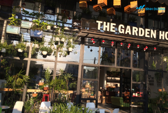 The Garden với không gian xinh xắn và rất hiện đại 